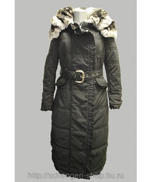 Женское пальто Diego M черное 32082 