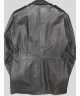 Мужская кожаная куртка Lagerfeld на беличьем меху 31104